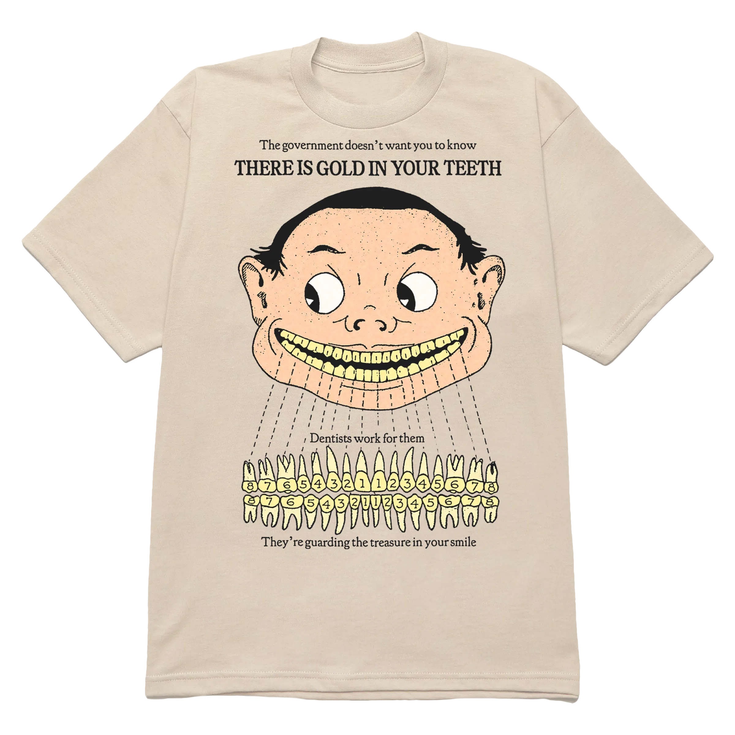 Gold In Your Teeth Tee