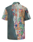 Death and Life Klimt Button Shirt