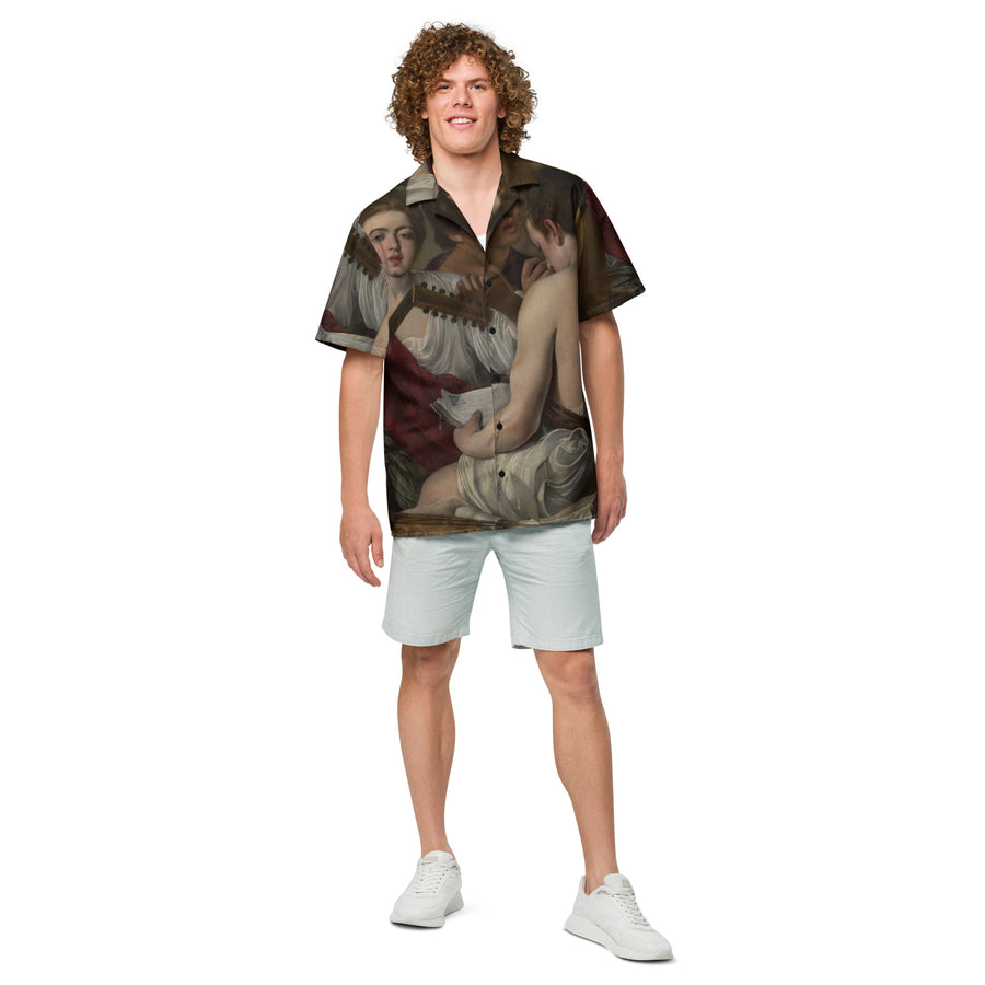 The Musicians Caravaggio Button Shirt