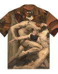 Dante and Virgil Bouguereau Button Shirt