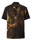 The Incredulity of Saint Thomas Caravaggio Button Shirt