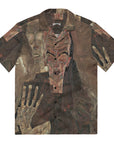 Death and Man Egon Schiele Button Shirt