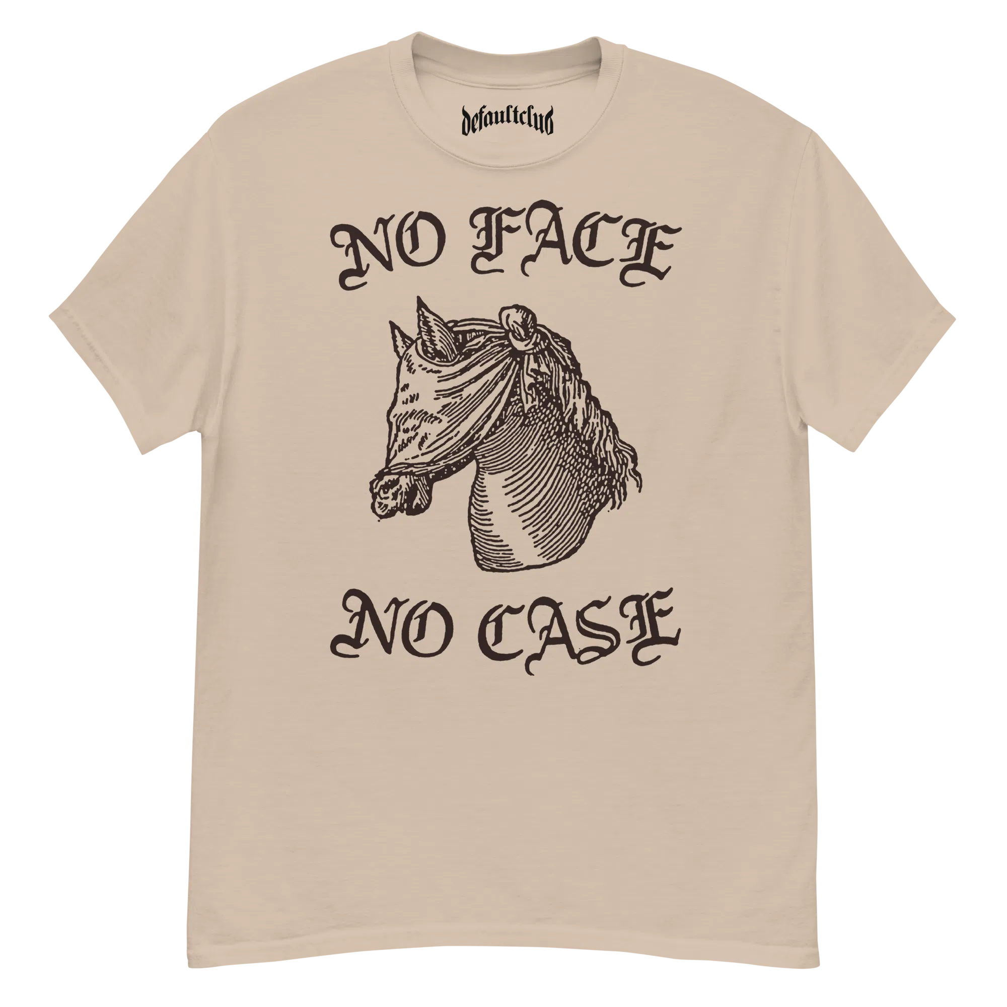 No Face No Case Tee