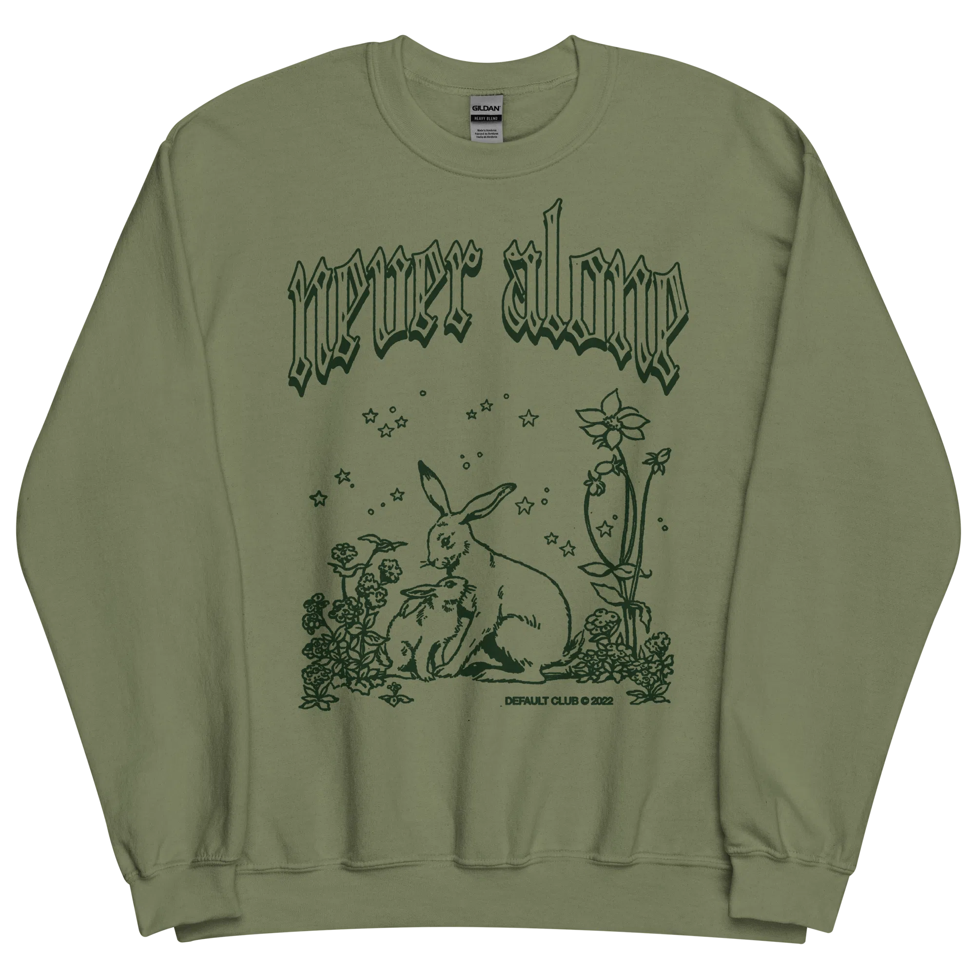 Never Alone Sweatshirt