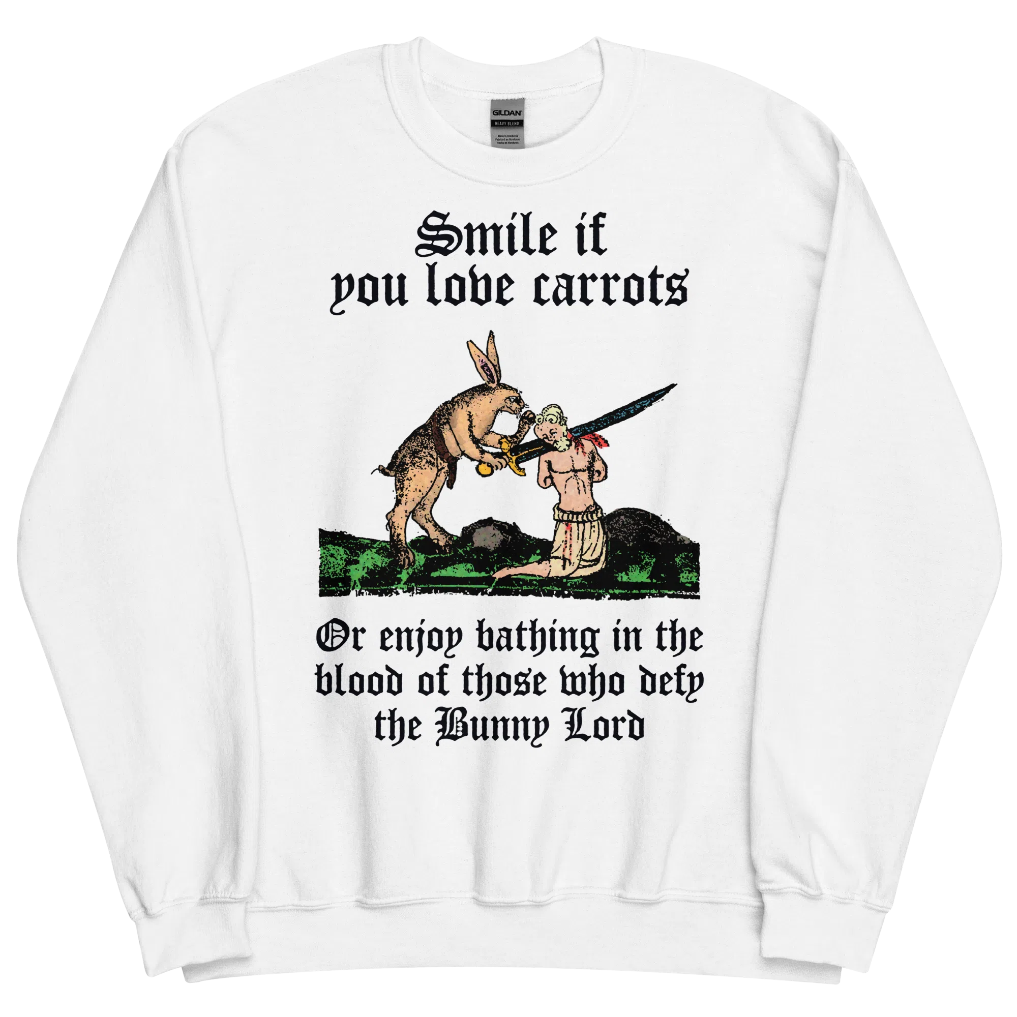 Smile If You Love Carrots Sweatshirt