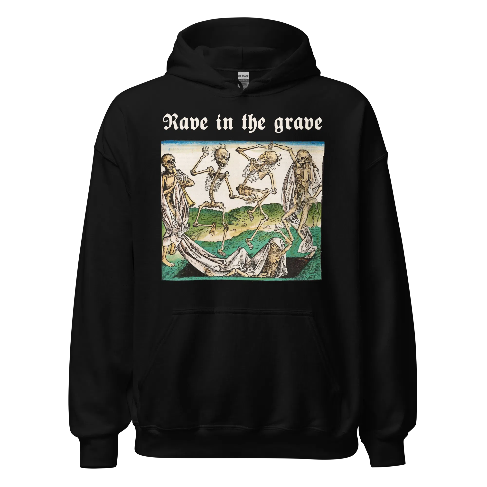 Rave in the Grave Hoodie