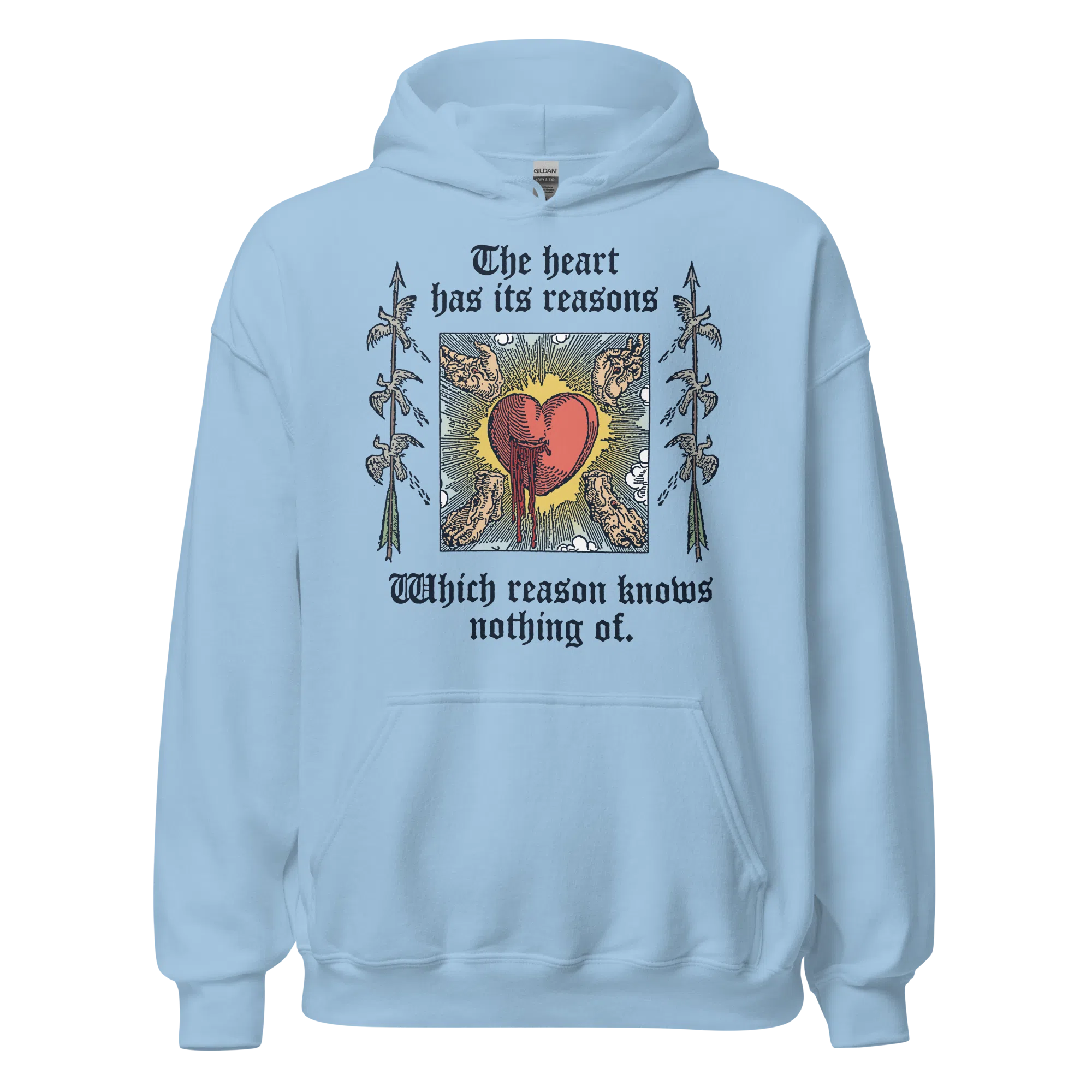 The Heart Has Its Reasons Hoodie