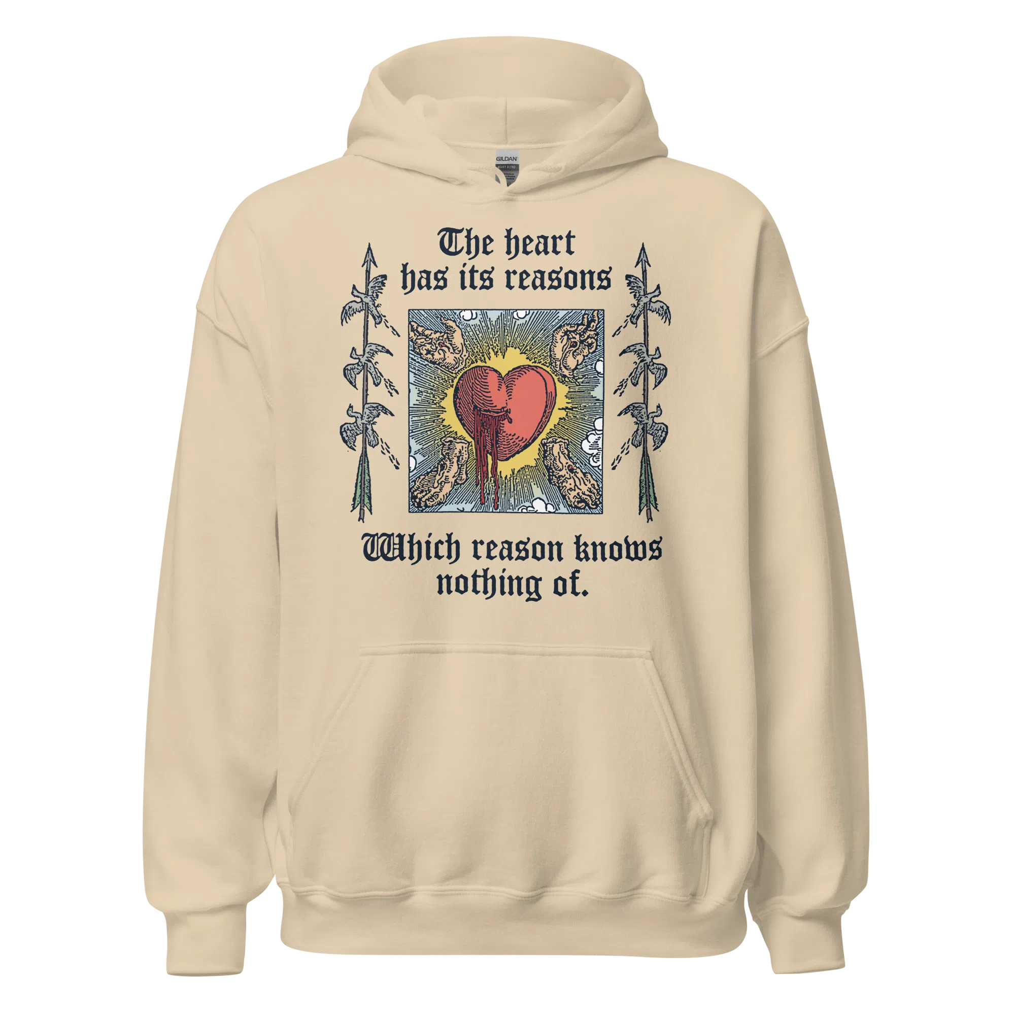 The Heart Has Its Reasons Hoodie