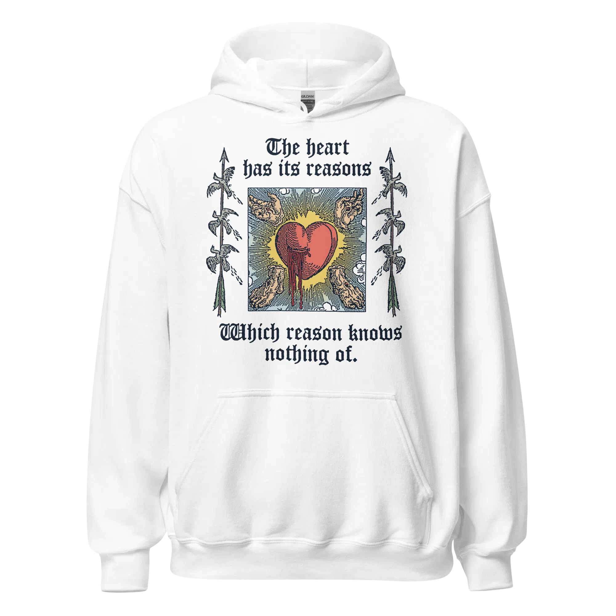 The Heart Has Its Reasons Hoodie